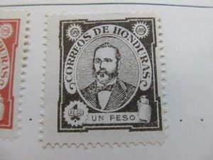 Honduras 1896 1p fine mng stamp A11P12F43