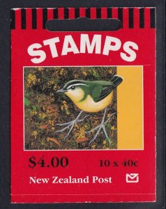 New Zealand 1399a Bird Booklet MNH VF