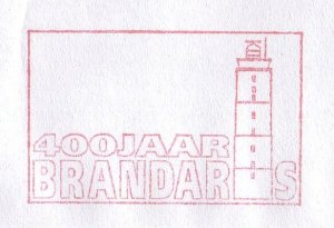 Meter cover Netherlands 1997 Lighthouse - 400 years Brandaris