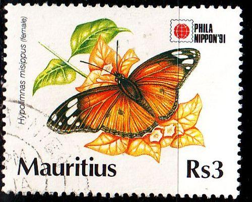 MAURITIUS [1991] MiNr 0730 ( O/used ) Schmetterlinge