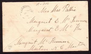 $Florida Machine Cancel Cover, Bartow, 5/11/1916, scarce Bartow cancel