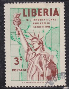 Liberia 355 Philatelic Exhibition 1956