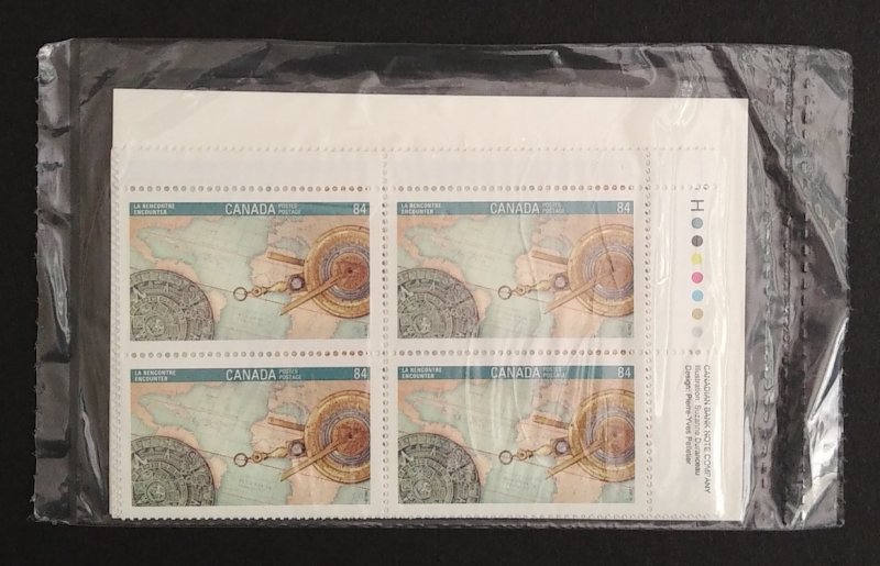 Canada 1407 Inscription Blocks Matched Set VF MNH (Unopened)