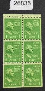 US STAMPS #804b MINT OG H BOOKLET $2 LOT #26835