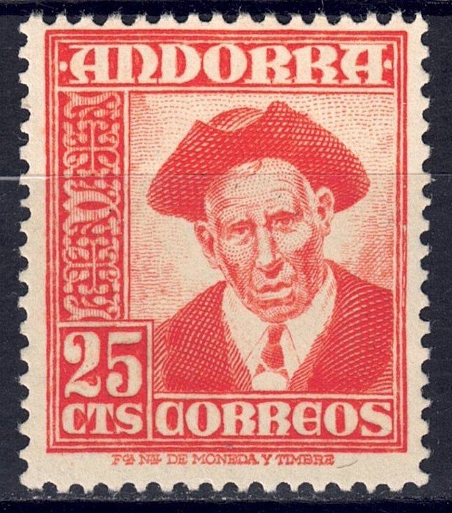 Andorra, Sp. #41* NH  CV $6.95