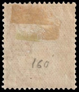 Great Britain - Scott 160 - Mint-Hinged - Poor Centering - Pencil Marks on Back