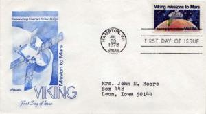 United States, First Day Cover, Space