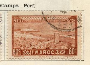 Morocco 1932-33 Early Issue Fine Used 80c. 309694