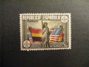 Uruguay #15a used carmine thin upper left corner a23.2 8065