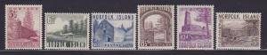 Norfolk Is 13-18 VF lightly hinged set with nice colors scv $ 48 ! see pic !