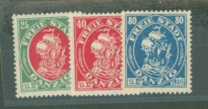 Danzig #59-61 Mint (NH) Single (Complete Set)