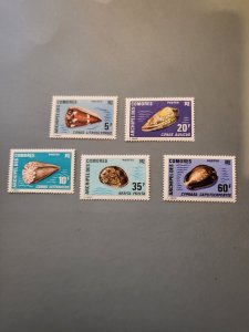 Stamps Comoro Scott #99-103 nh