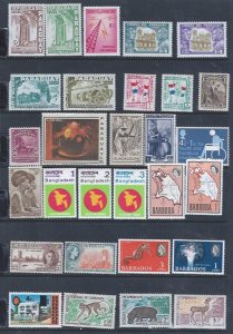58 WW MH STAMPS STARTS AT A LOW PRICE LOOK!!