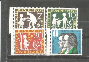 Germany B 368-371 MNH