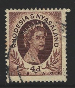 Rhodesia and Nyasaland Sc#145 Used