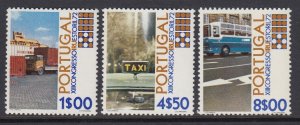 Portugal 1144-6 Road Transport mnh