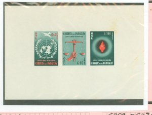 Paraguay #C269-271  Souvenir Sheet (Human Rights)