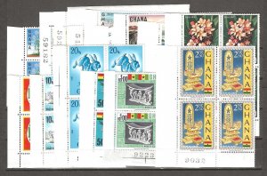 GHANA 1967 SG 460/74 MNH