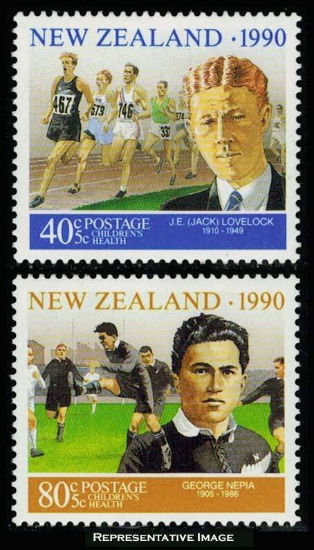 New Zealand Scott B137-B138 Mint never hinged.