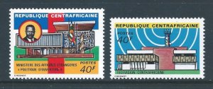 Central African Rep. #227-8 NH Public Buildings, Bangui