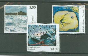 Greenland #515-517 Mint (NH) Single (Complete Set) (Art)
