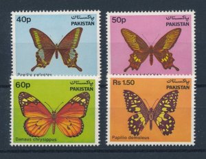 [114229] Pakistan 1983 Insects butterflies papillons schmetterlingen  MNH