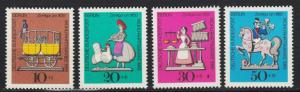  Berlin - Tin Toy  Sc# 9NB65/9NB68 - MNH (2995)