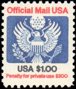 United States #O127-O129, O130-O133, W/O O 129A(1985), Incomplete Set(7), 198...