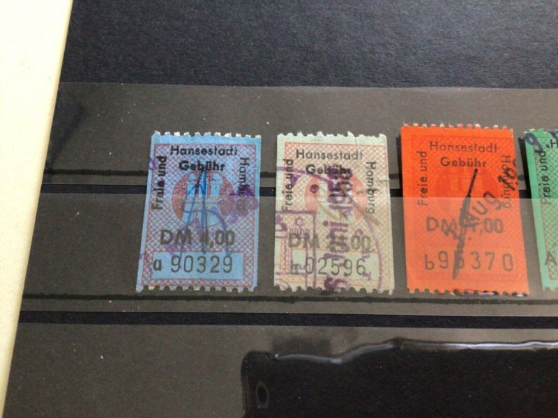 Germany Revenue used  stamps A15991