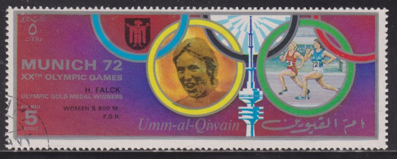 UAE Umm Al Qiwain Unlisted Munich Olympians 1972