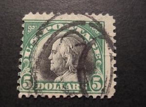 SCOTT #524   USED     $2    FRANKLIN        