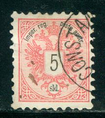 Austria Offices in Turkey Scott # 10, used