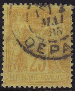 France - 1879 - Scott #99 - used