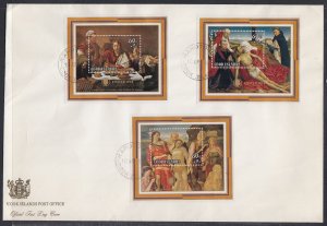 Cook Islands Scott B68-70 FDC - Easter 1978