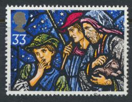 Great Britain  SG 1636 SC# 1470 Used / FU with First Day Cancel - Christmas 1992