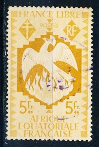 French Equatorial Africa #153 Single Used