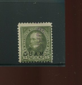 GUAM  10  Overprint Used Stamp (Bx 2039)