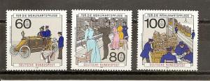 Germany B694-696 MNH