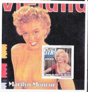 BENIN SHEET MARILYN MONROE