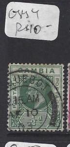 GAMBIA  (P2008B)   KE  1/2  D   PAQUEBOT      VFU  COPY  4