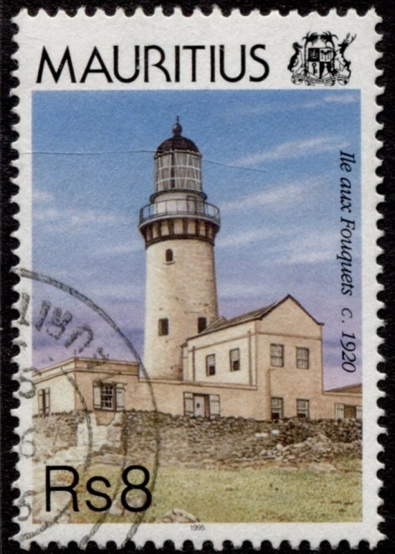 Mauritius #811 Lighthouses Used CV$4.25