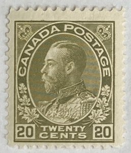CANADA 1911-1925 #119 King George V 'Admiral' Issue - MNH (CV 300$ +)
