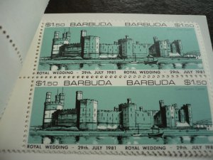 Stamps - Barbuda - Scott# 493-495 - Mint Never Hinged Booklet