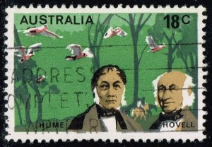 Australia #631 Hume and Hovell; Used (0.25) (4Stars)