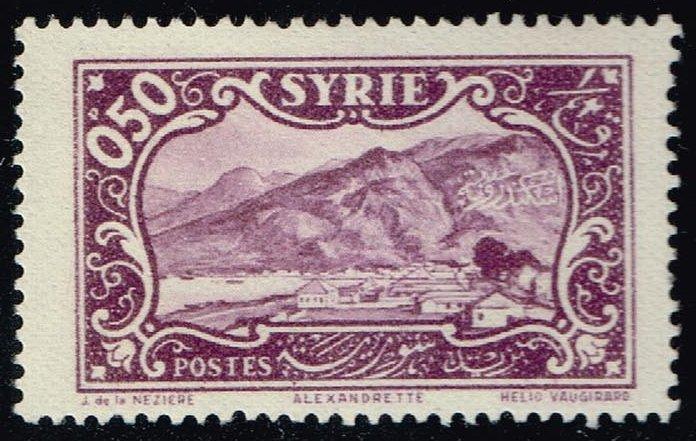 Syria #214 View of Alexandretta; Unused (0.50)