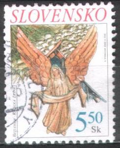 Slovakia 2002 Sc#412 Christmas Used