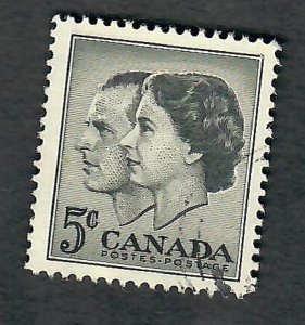 Canada #374 used single