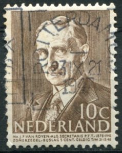 Netherlands Sc# B178 used