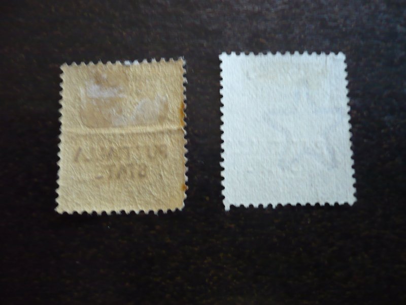 Stamps-Indian Convention State Patiala-Scott#11-Mint Hinged & Used 1 Stamp