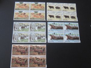 Zaire 1982 Sc 1078-82 Block MNH